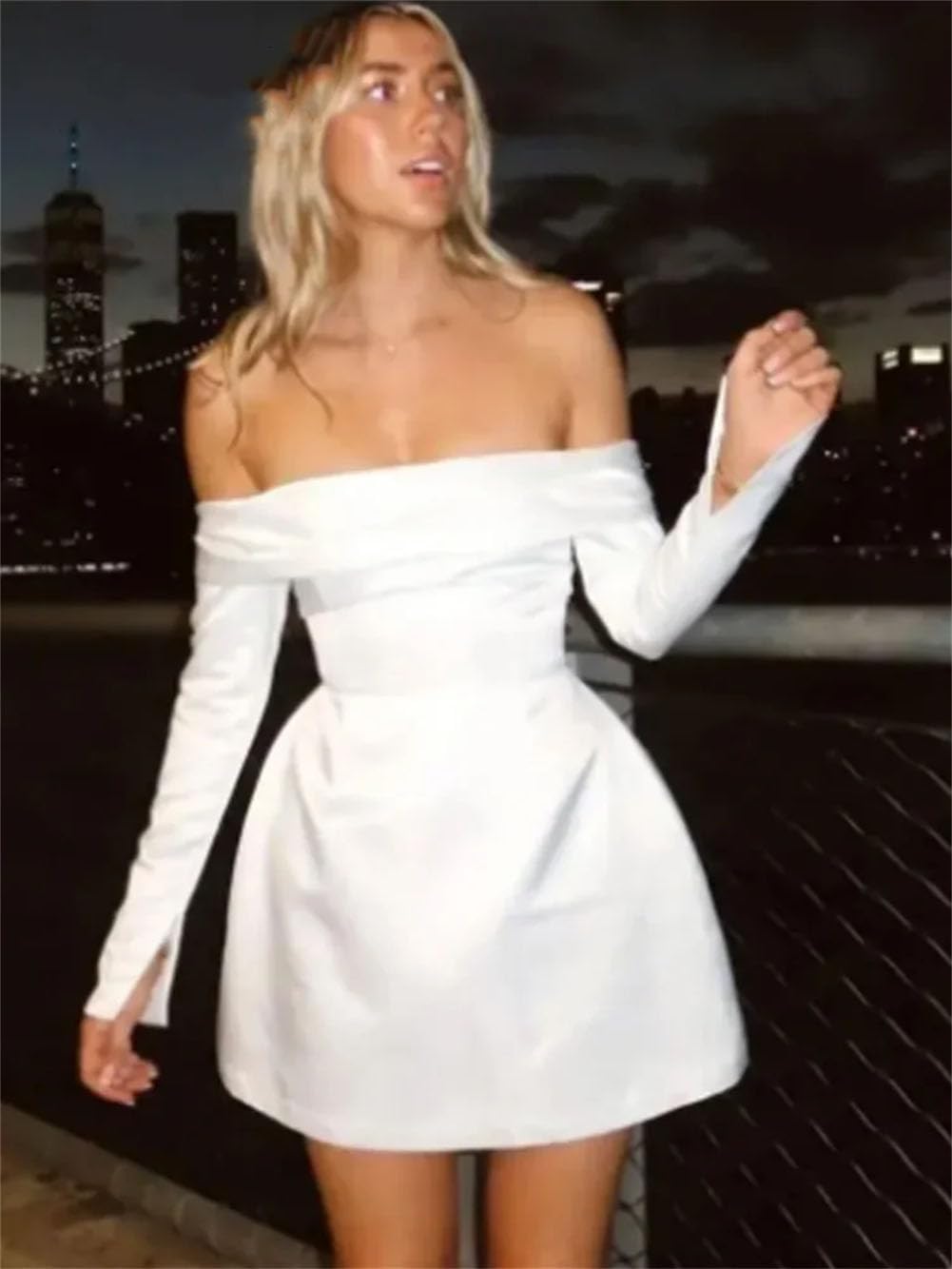 red velvet drape off shoulder column dress ALEXA COCKTAIL Dress