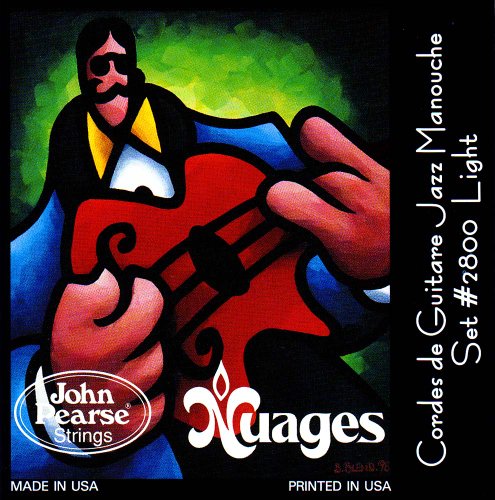 John Pearse Strings® 2800L Nuages Jeu de Cordes pour Guitare Acoustiques de Maccaferri®/Selmer® Style – Silvered Copper… - Les Beatles, Paul McCartney, John Lennon, RIngo Starr, George Harrison John Pearse Strings® 2800L Nuages Jeu de Cordes pour Guitare Acoustiques de Maccaferri®/Selmer® Style - Silvered Copper…