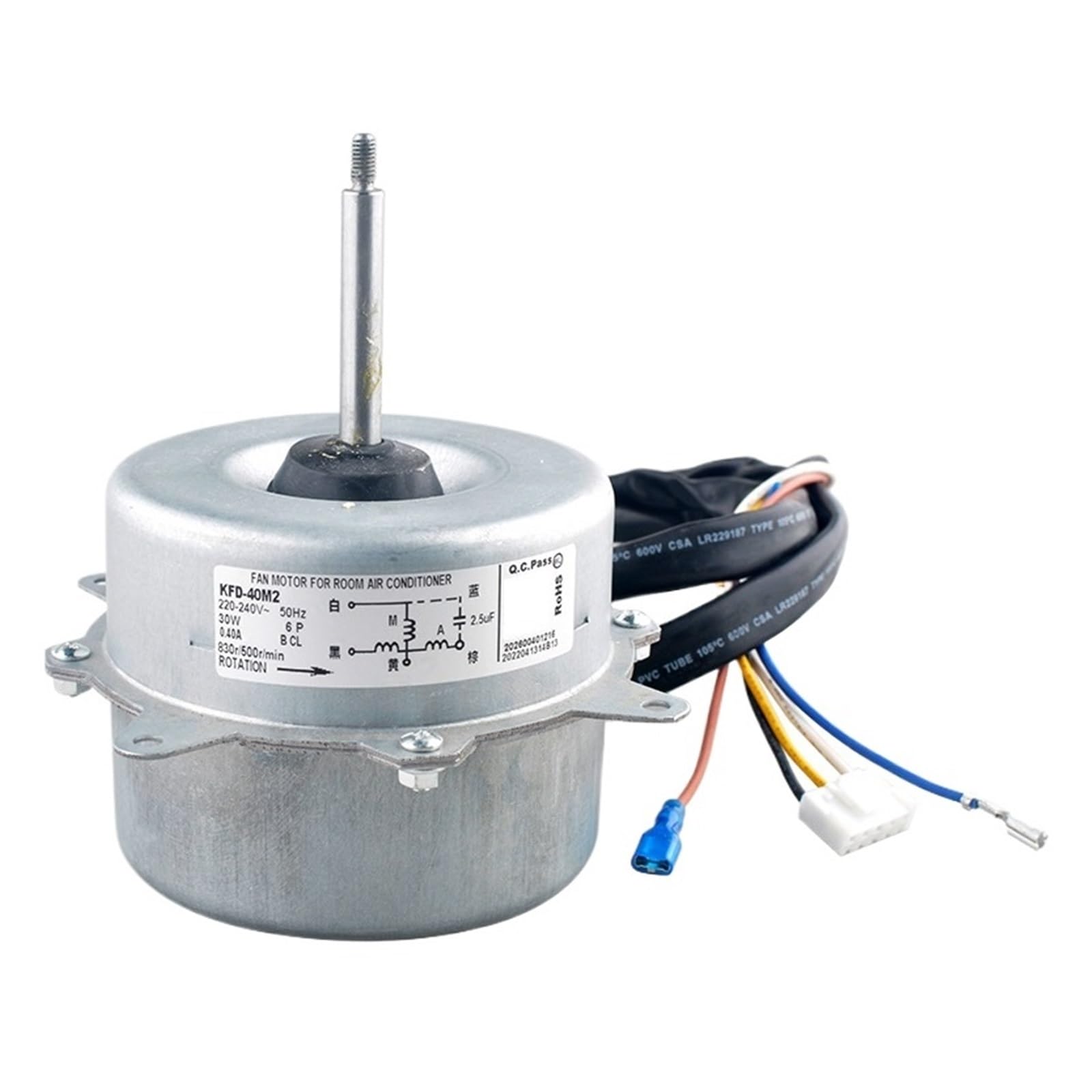 EKFBQBGW Air Conditioner Outdoor Unit Fan electronic starter KFD-40M2 0010404261 30W 6P 50Hz 220-240V Conditioning Parts