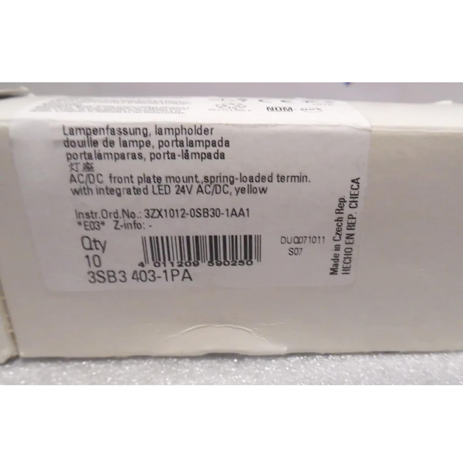 3SB3403-1PA bloc de contact neuf et scellé pour automatisme d'usine