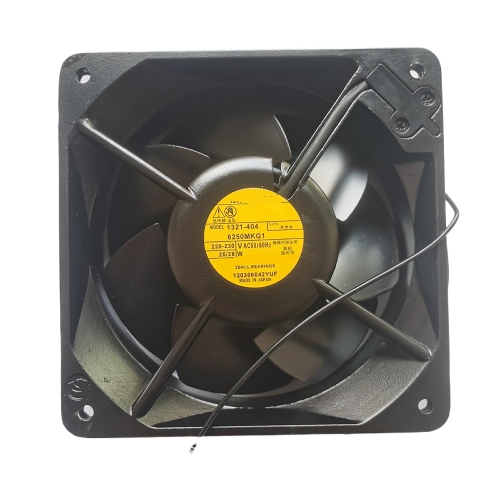 YMUGUEGH 160x160x55mm 1321-404 6250MKG1 AC 220-230V 25/28W 16055 16CM AC cooling fan