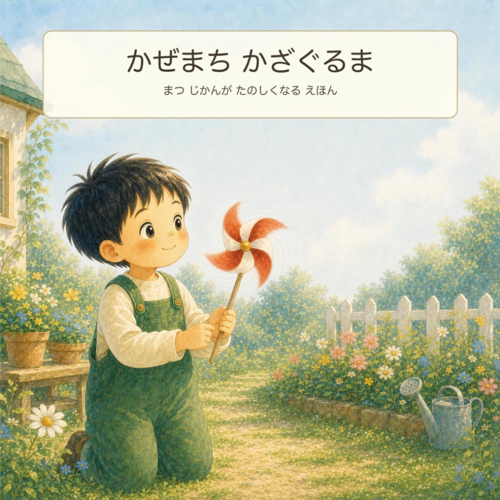 かぜまち かざぐるま: まつ じかんが たのしくなる えほん