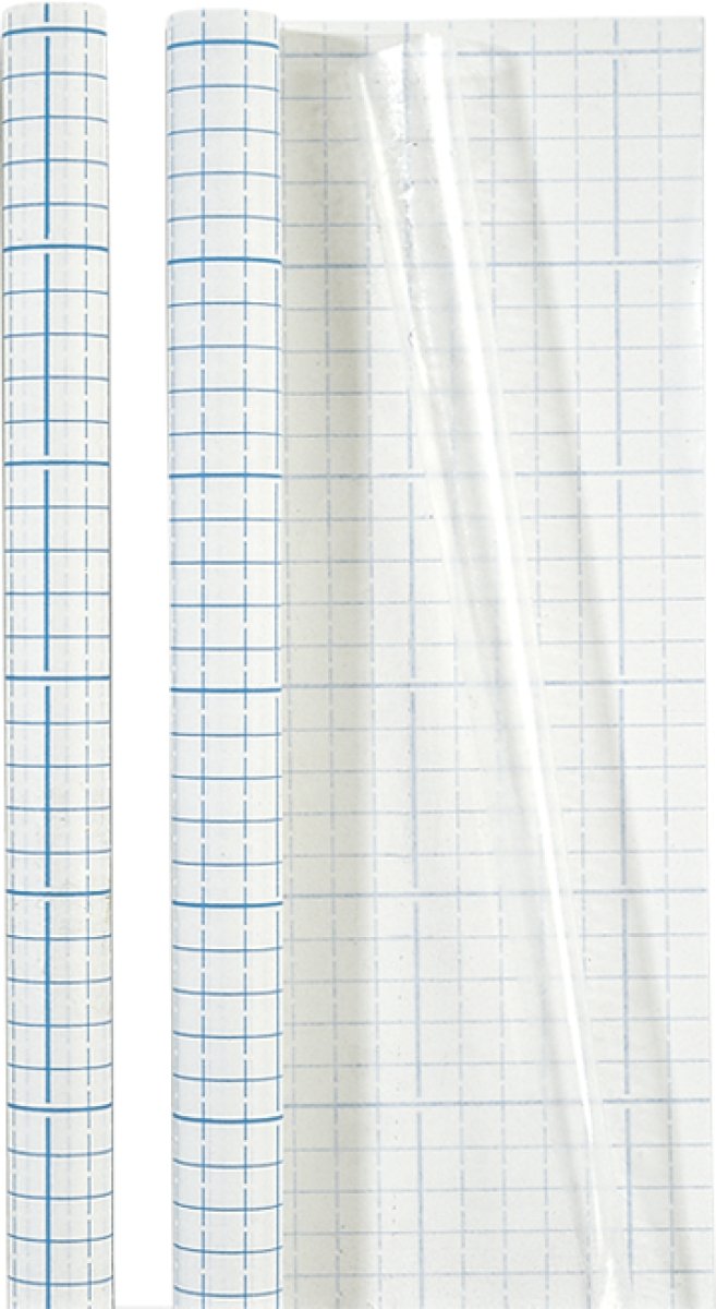 Brunnen 1040061, Wrapping Foil for Book, Transparent, 1 m x 0.45 m