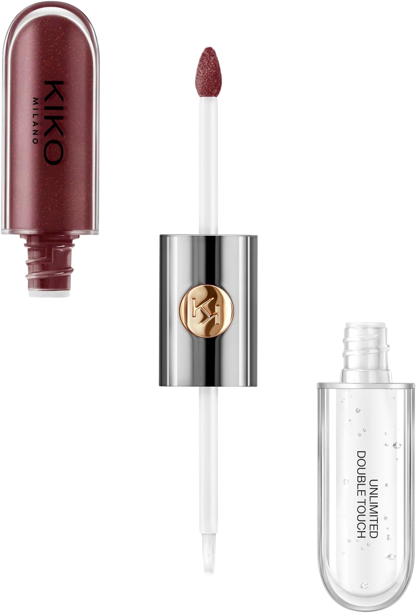 Unlimited Double Touch 122 | Liquid lipstick with a bright finish in a two-step application. Lasts up to 12 hours. No-transfer base colour