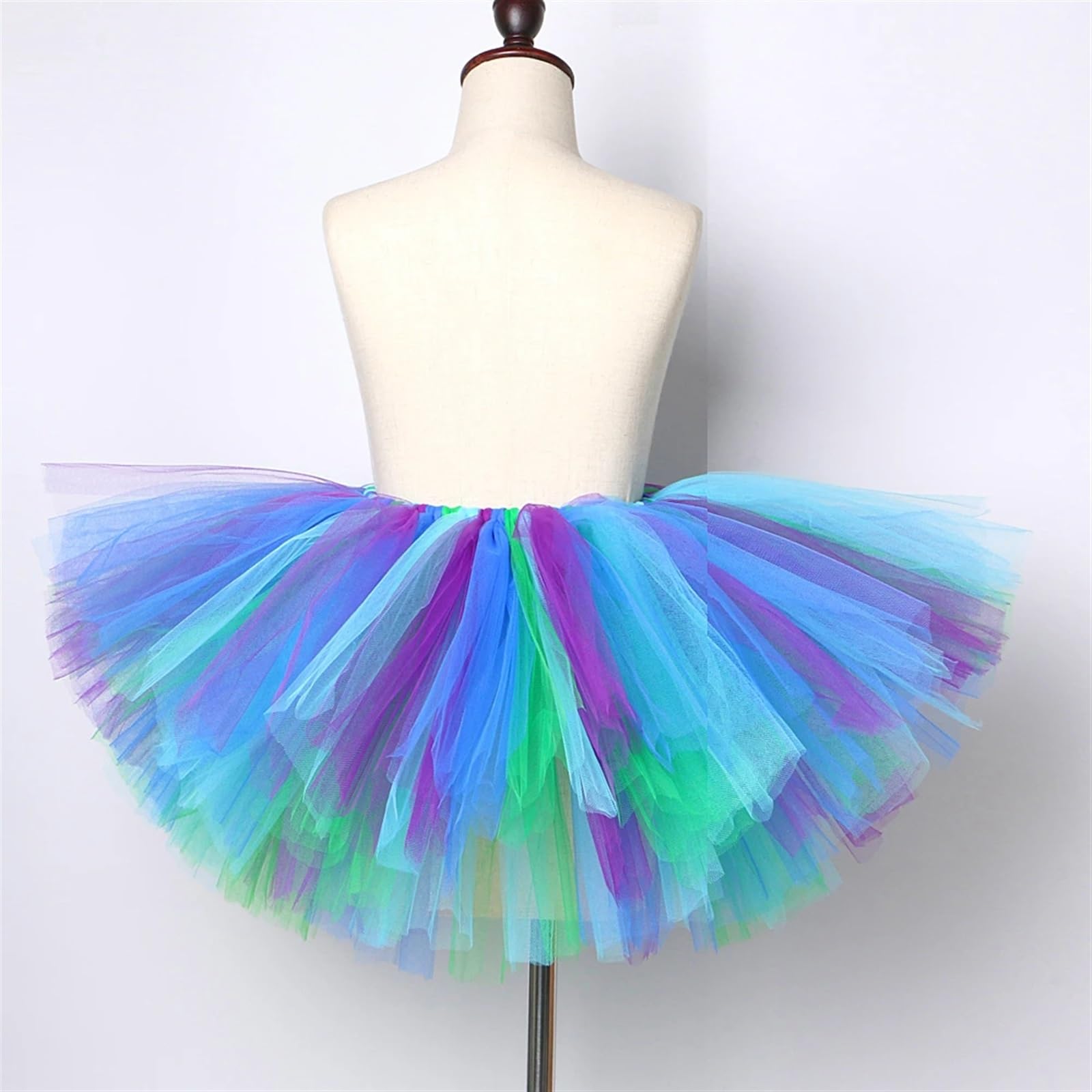 Falda Tutu Falda tutú for niñas, Traje de tutú de Ballet Esponjoso for niños, Disfraces de cumpleaños, Vestido de Fiesta de Princesa para Baile,Cumpleaños,Fiesta(Only Skirt,14T)