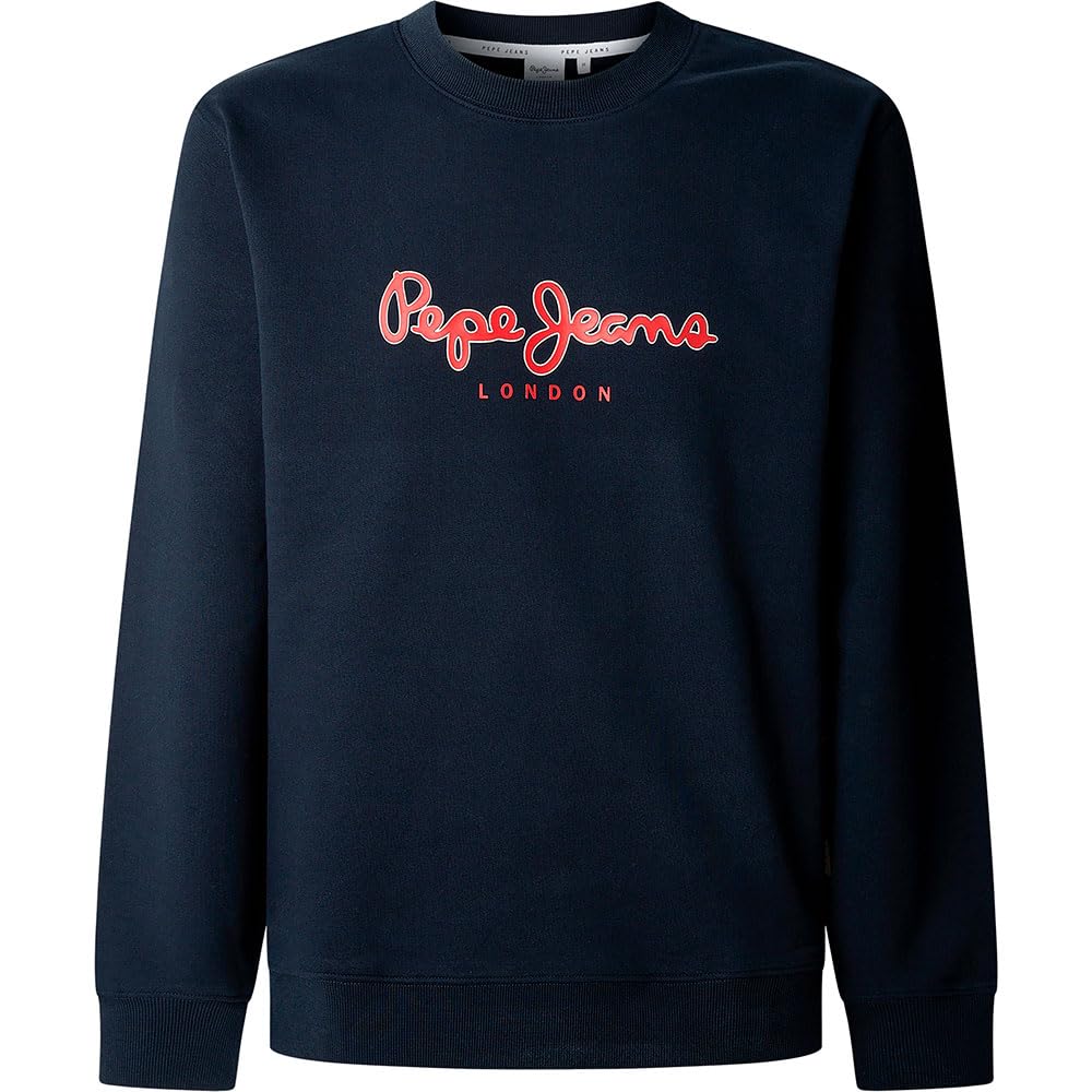 Pepe Jeans Blue Sweatshirts - Male - Sweatshirts - L - Sweatshirts & Hoodies