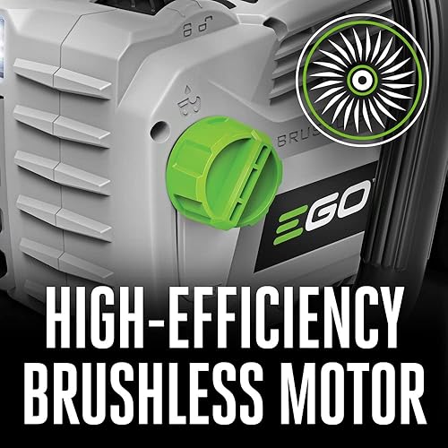 Miniatura 6 de EGO Power+ CS1803 pulgadas 56 voltios de iones de litio inalámbrico 4.0Ah cargador incluido motosierra, kit de motosierra de 18 pulgadas con batería