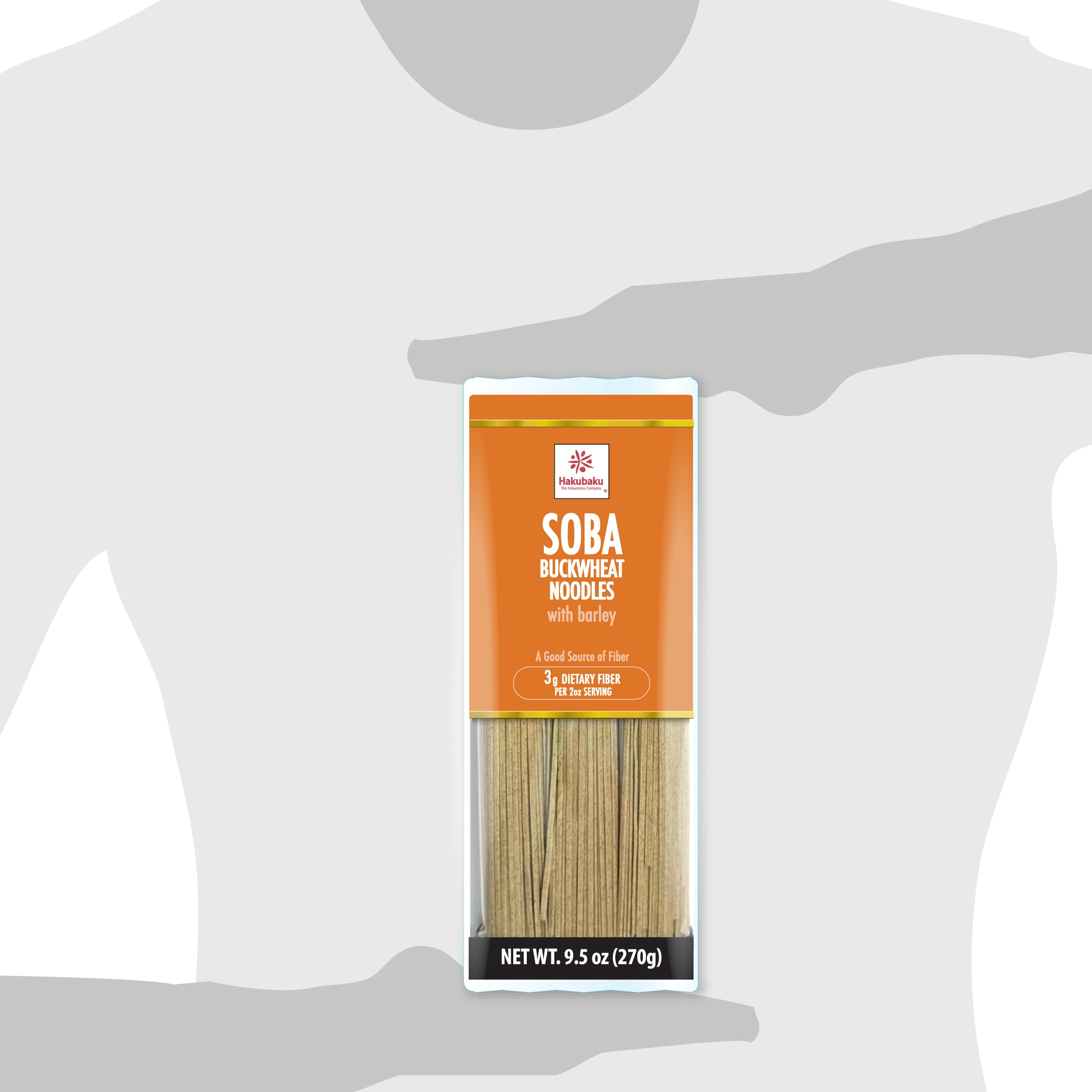 Bakubakuページ Amazon.com : Hakubaku SOBA BUCKWHEAT NOODLES with barley 9.5 oz 3
