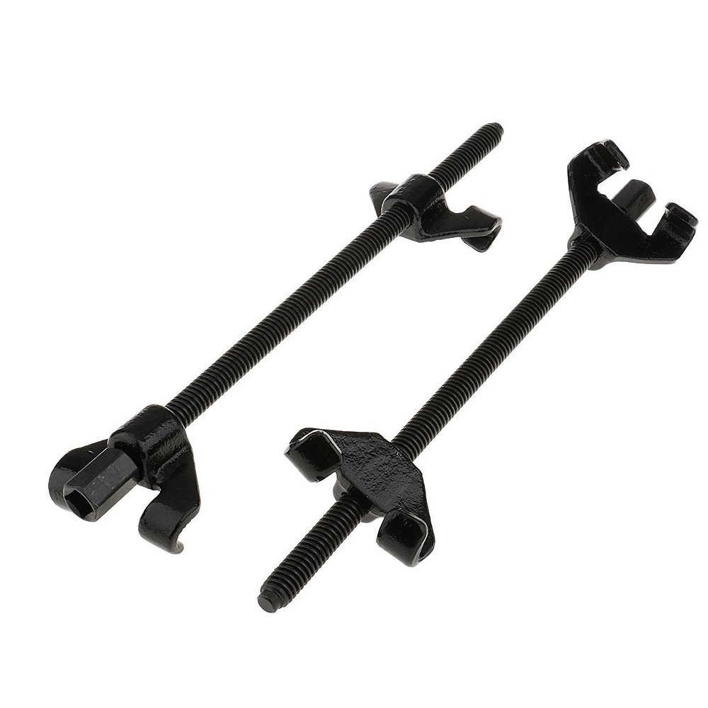 KIT COMPRESSORI MOLLE PER SMONTAGGIO AMMORTIZZATORI AUTO, REGOLABILE 38CM 380MM
