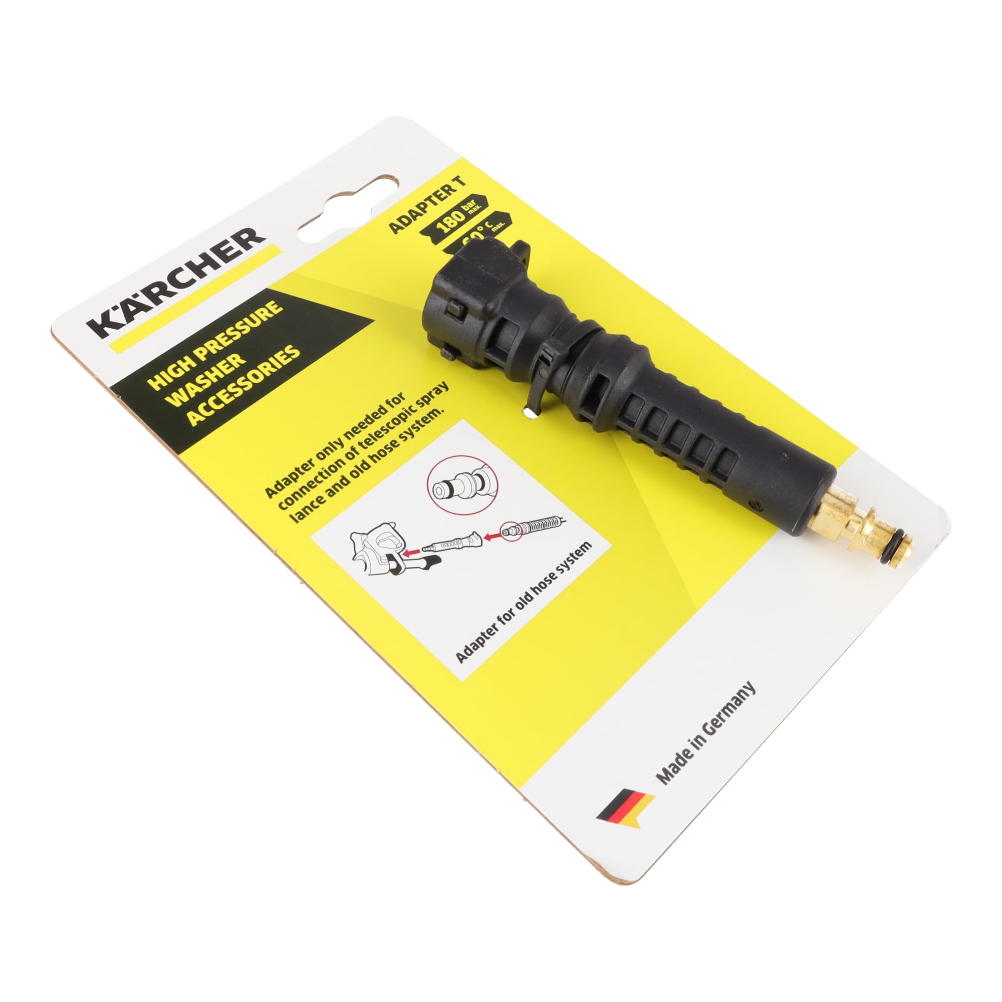 sparefixd for Karcher K Series Quick Pressure Washer Anti Twist Hose Adapter