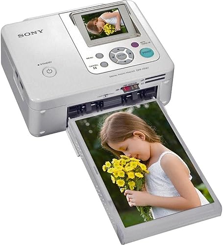 Sony Impresora fotográfica DPP-FP67 Picture Station con pantalla LCD integrada de 2,4 pulgadas ajustable
