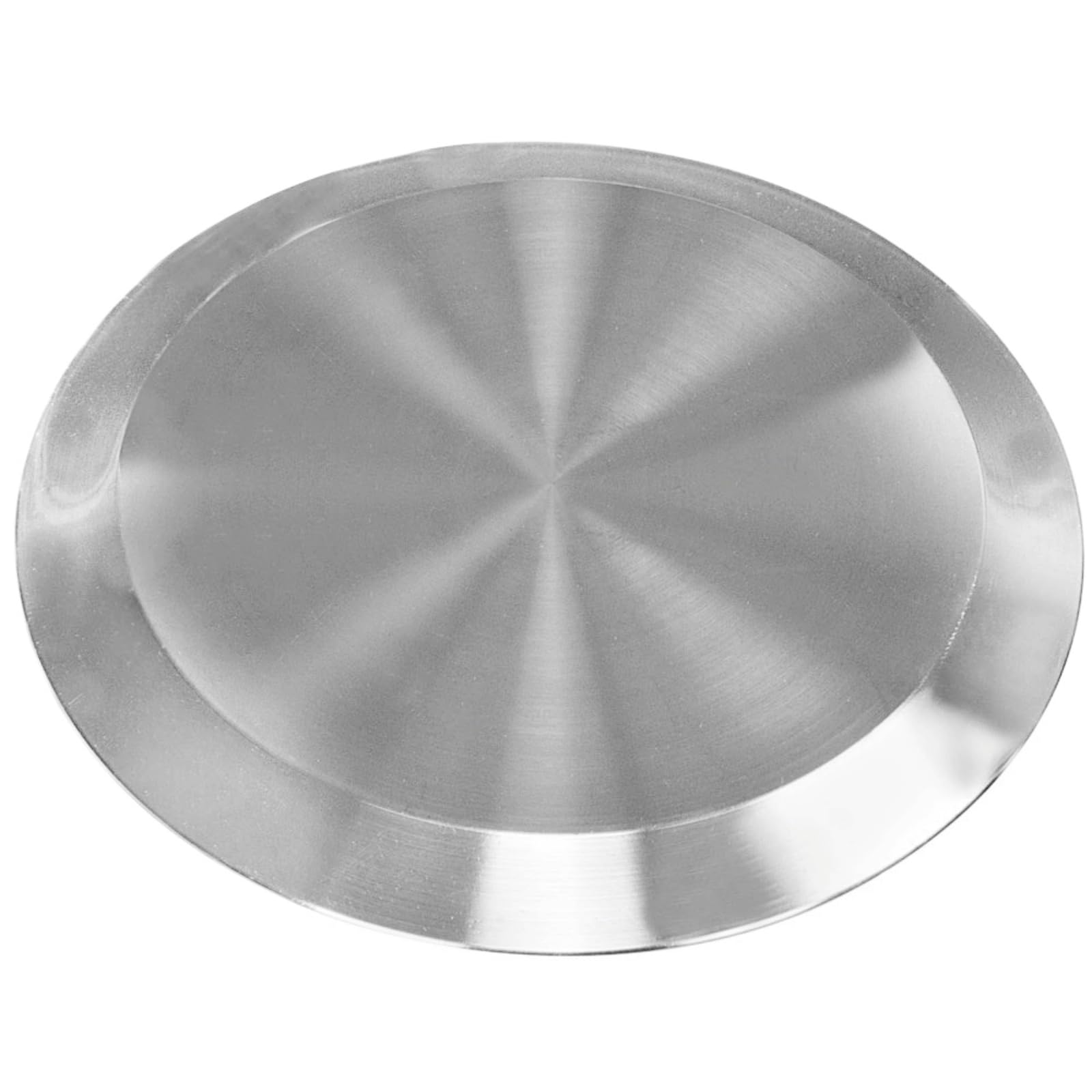 Tapa de extremo sanitario de brida en de triple abrazadera de acero inoxidable 316 for tubos de 1/2 "y 3/4", 1 unidad(5 Inch)
