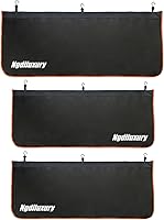 Ngdiluxury 3-Pack Large Microfiber Leather Fender Covers for Mechanics - 25 Strong Magnets & Hooks, SUV/Truck/Sedan Protector Mats
