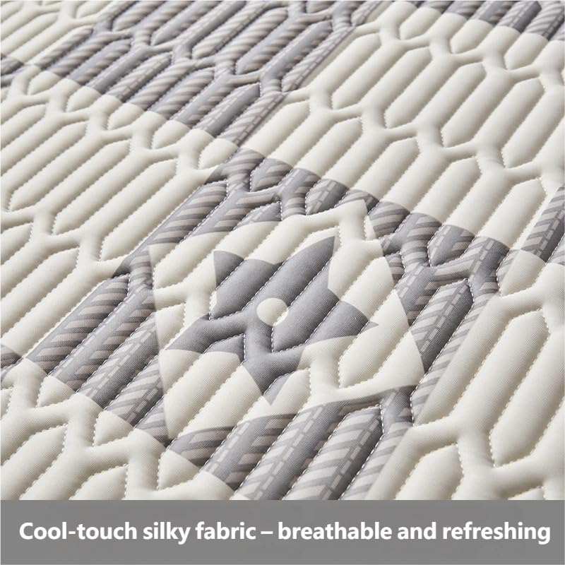 Protège-matelas d'été pour lit simple, double et grand lit - En latex de soie glacée rafraîchissante - Avec sangles d'angle, antidérapantes, lavables et pliables - Pour dortoir, maison (#1, 150 x 200