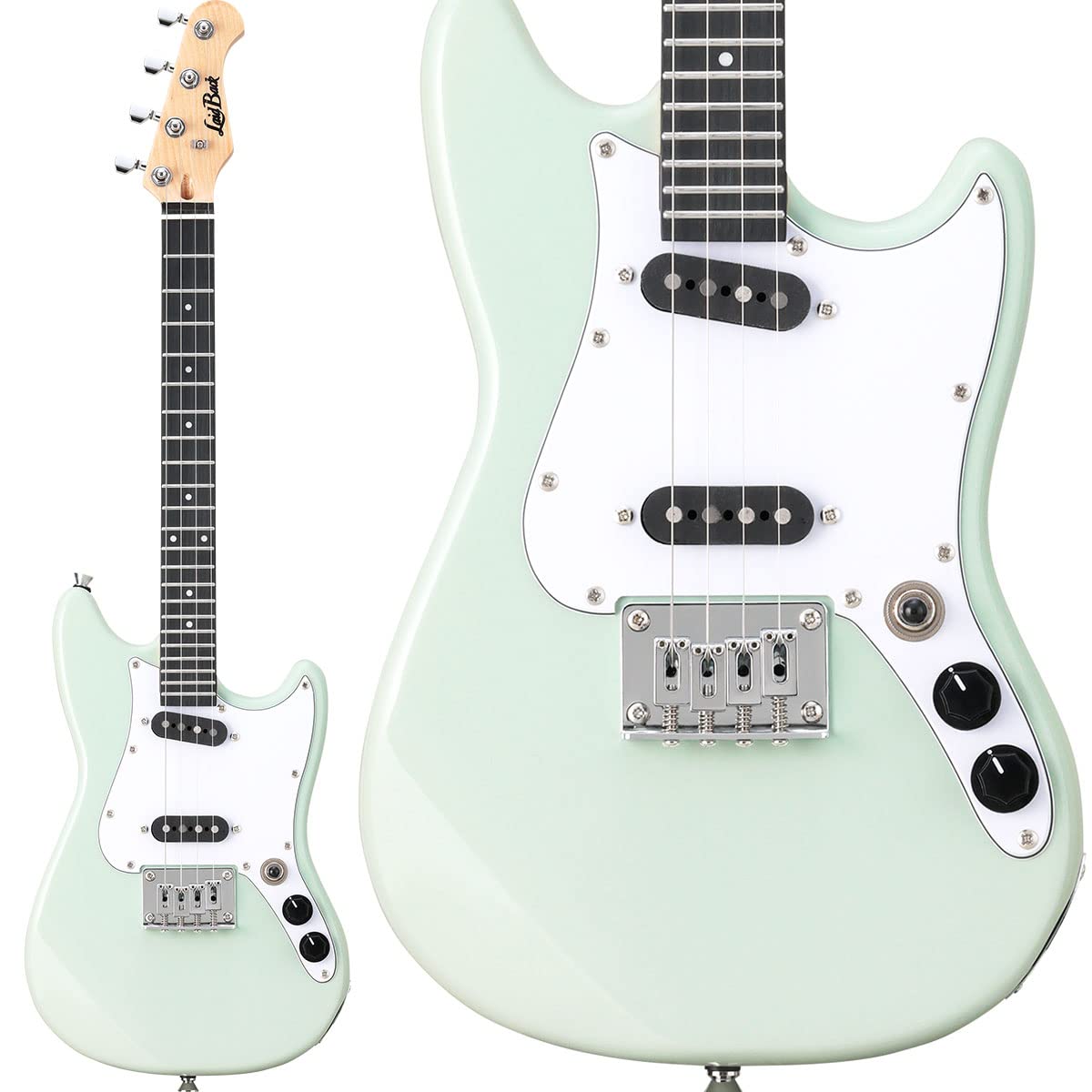 Amazon.co.jp: LaidBack LEU-MTG エレキウクレレ テナー mustangタイプ