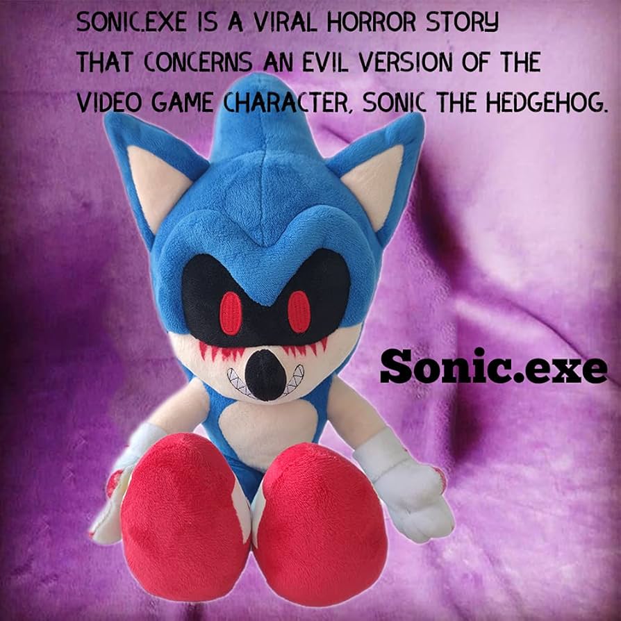 ソニックX　ぬいぐるみ At SEGA STORE TOKYO, three giant 1-meter Sonic plushies is