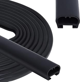 RV Slide Out Seal Replacement Black Rubber 1" x 15/16" x 35',RV D-Seal Strip 018-312-EKD