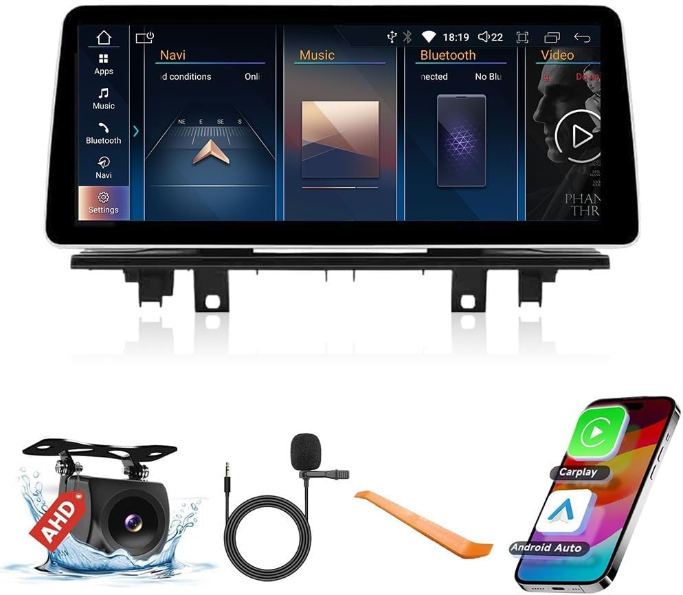 for BMW X1 F48 2016-2018 NBT 12.3" Octa Core 8G+64G Car CarPlay Android Auto Navigation Android Stereo GPS Radio Display IPS Touchscreen Headunit Tablet Media Player