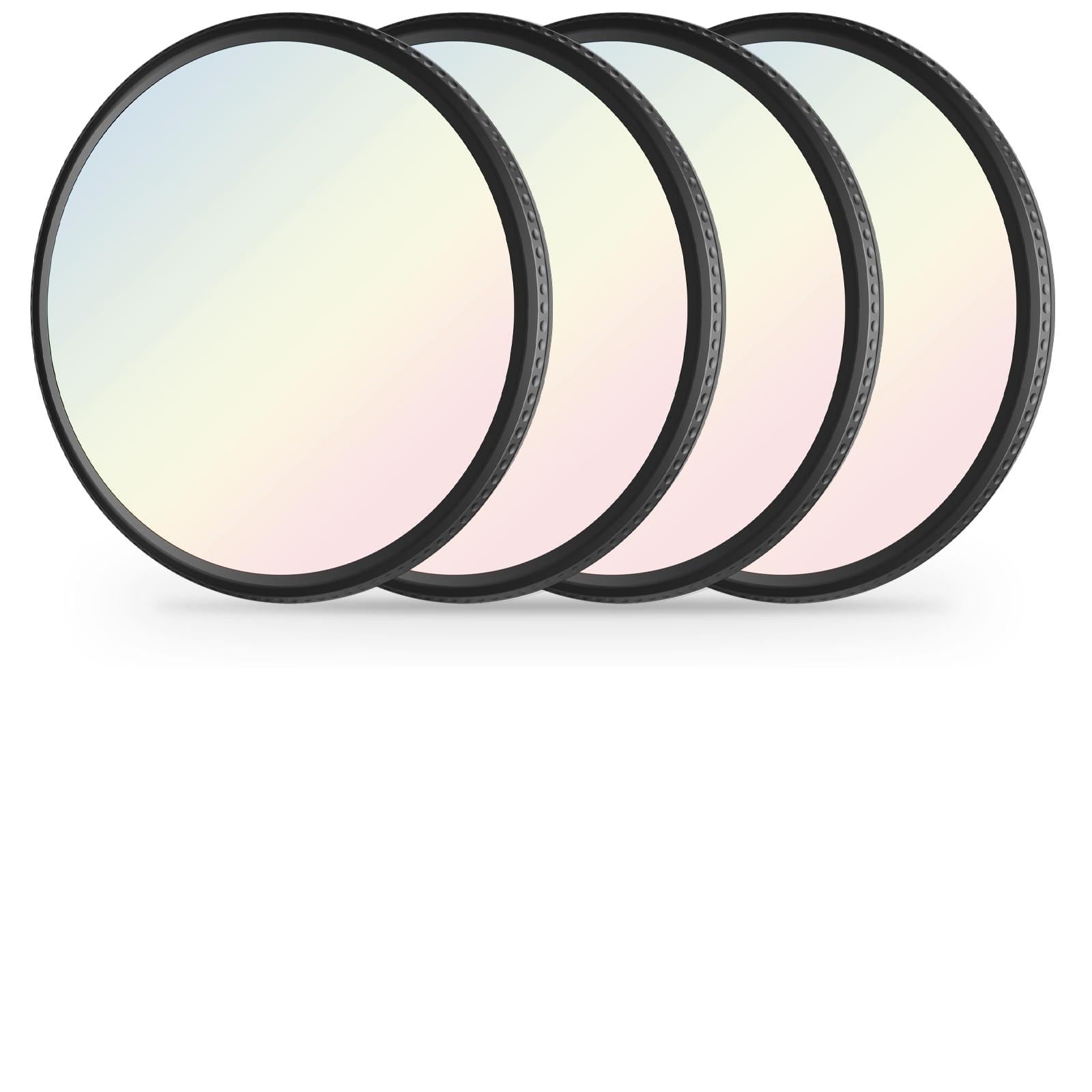 4Pack 42W 4500LM Led Ceiling Light, 15.8 Inch 3000K/4500K/6000K 3CCT Selectable Flush Mount Ceiling Light for Living Room, Bedroom, Kitchen(Black, Non Dimmable)