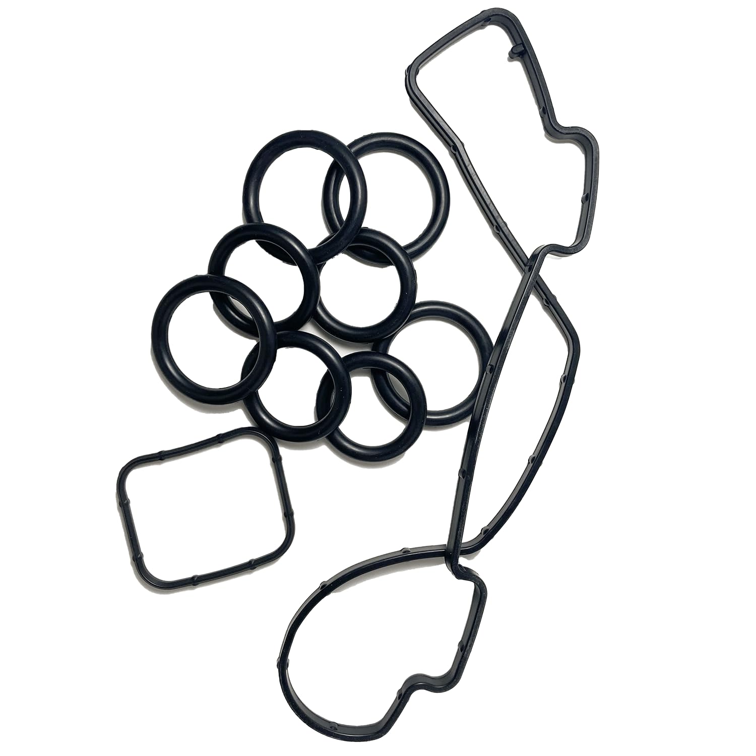 Kit joints collecteur admission motorisation 1.6 HDi TDCi DV6 compatible pour 207, 308, C3, C4, Focus, Fiesta, C-Max, V50, Mazda 3, 5, S40 - OEM 0348.G3, 9802448680