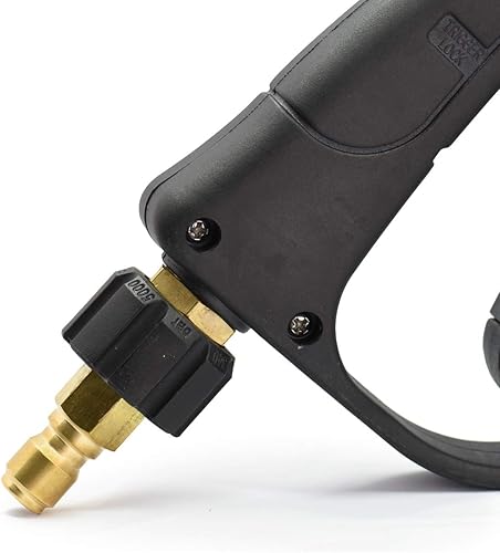 Miniatura 4 de Conector rápido de manguera de lavado a presión,Adaptador Wahser de pessure de latón macizo,M22-14 X 38" Twist Connect Plug.