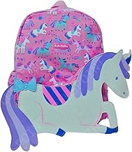 PLUSPOINT Unicorn bag for kids 3D School bag With Cap For kids Kids Backpack for Girls - 14 Inch Unicorn Backpack for, Elementary Preschool Kindergarten for Girls 4+