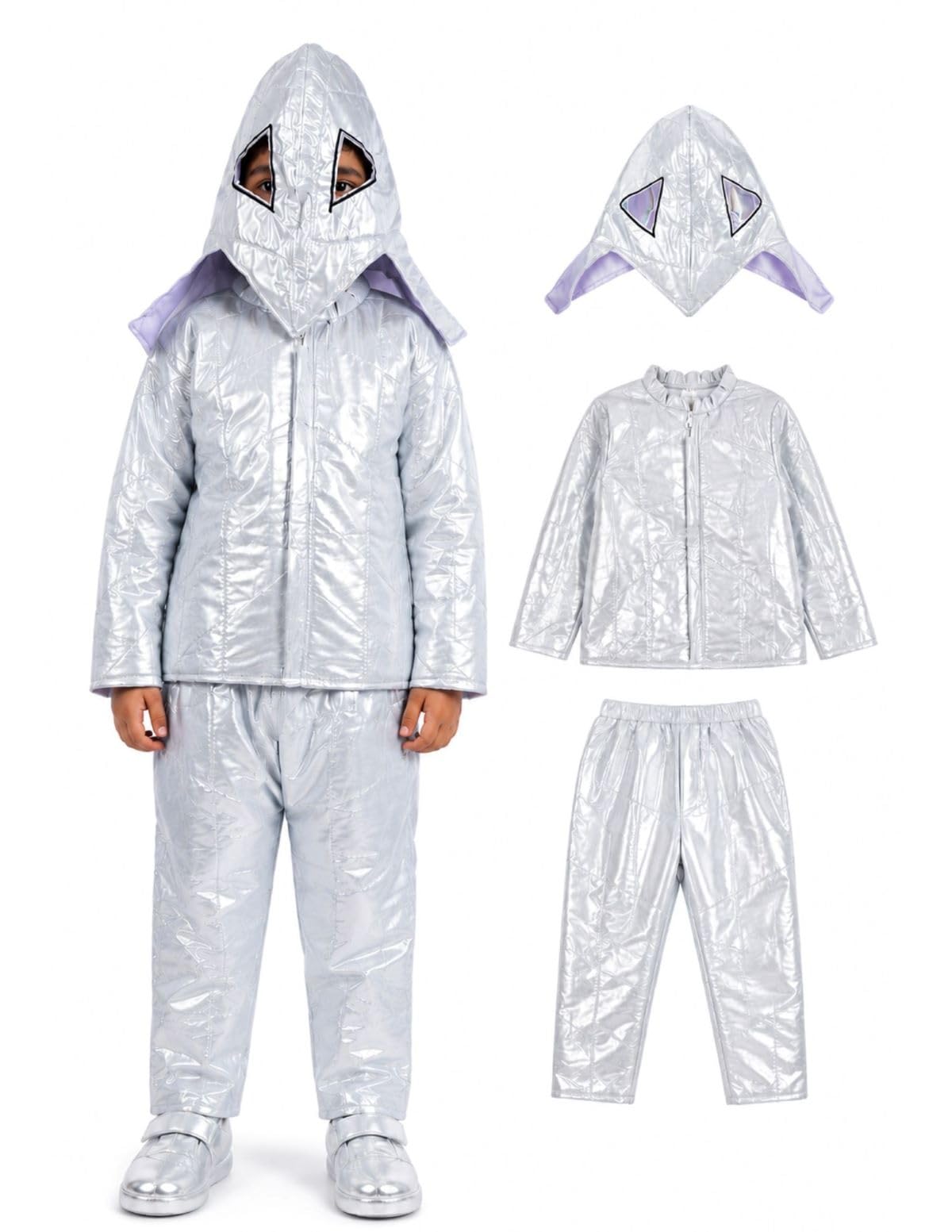 BookMyCostume Human Robot Artificial Intelligence Machine Kids Fancy Dress Costume 5-6 years-image-42