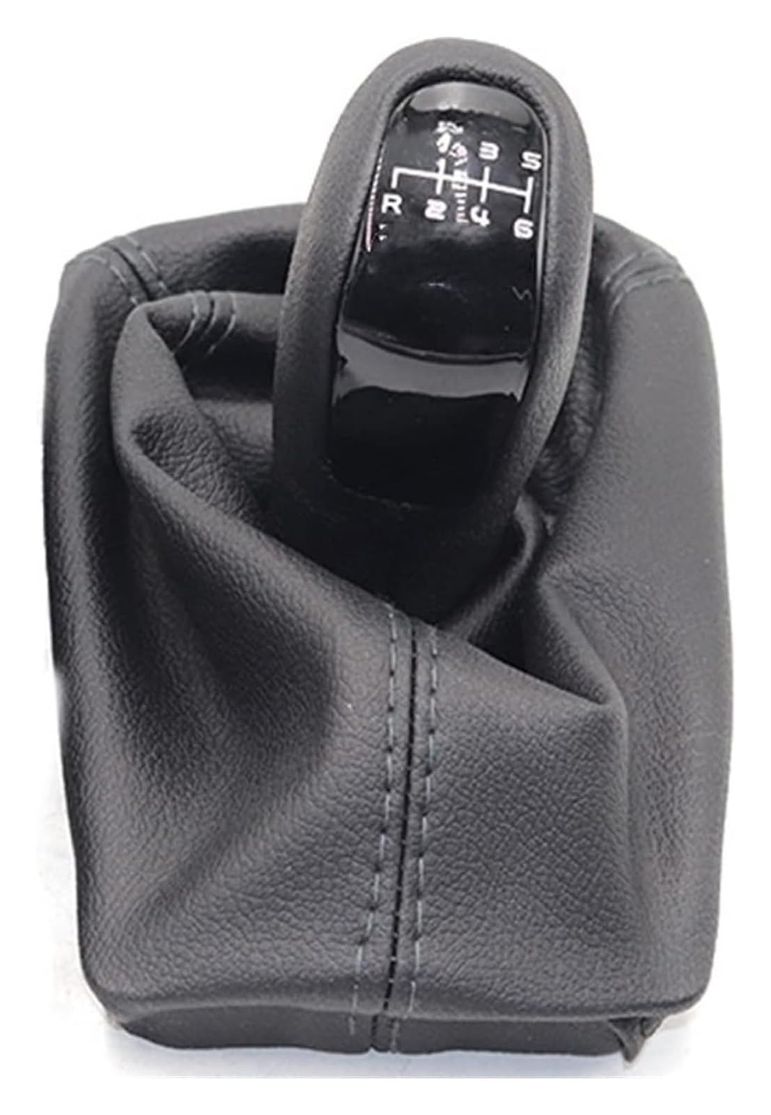 UTONGMU Manual Gear Shift Knob for Benz W203 W204 W209 Car Gear Shift Knob Automatic with Black Leather Boot