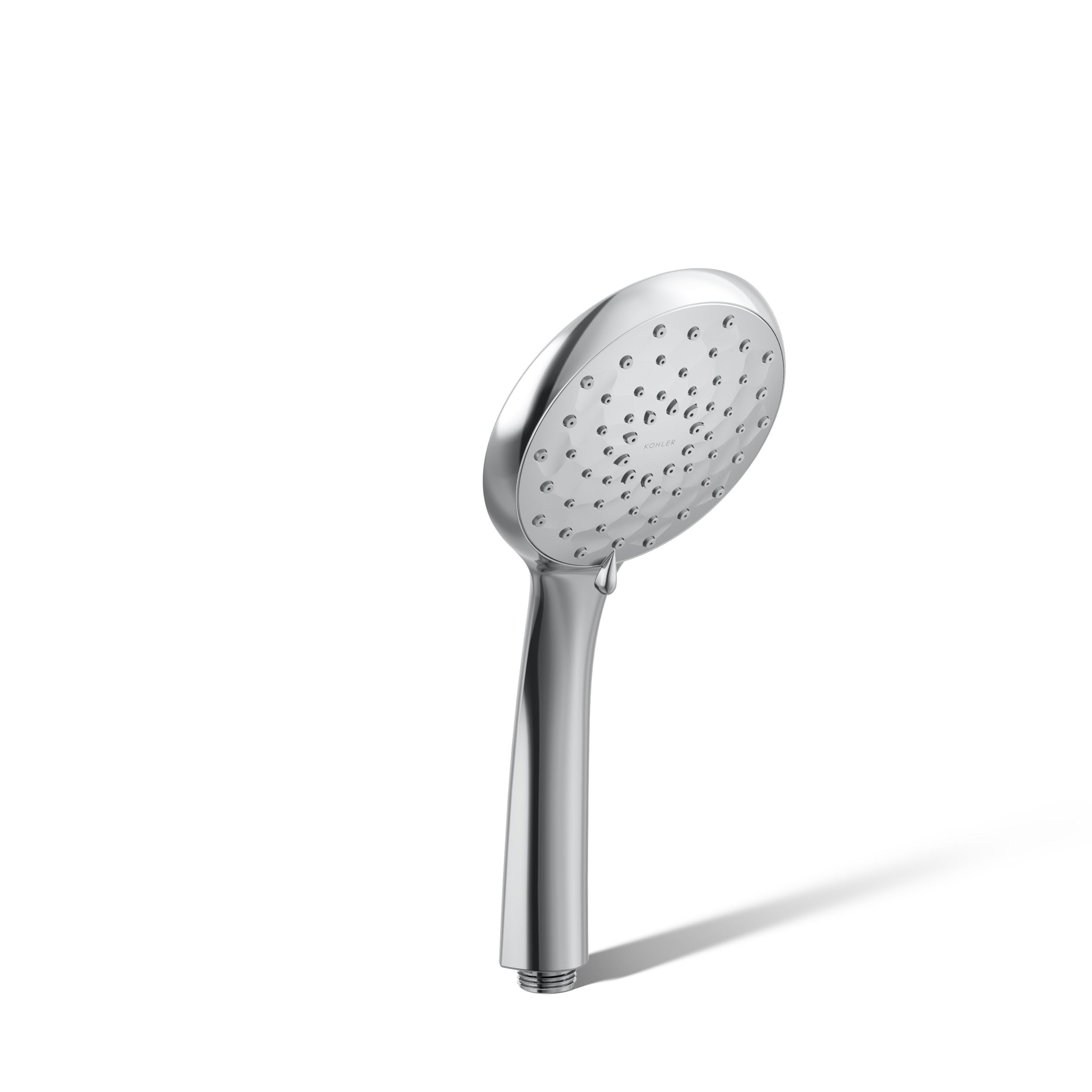 KOHLER 72421-Y-CP Awaken B110 czterofunkcyjny prysznic ręczny, słuchawka prysznicowa, 3 ustawienia natrysku, 2,5 GPM, polerowany chrom