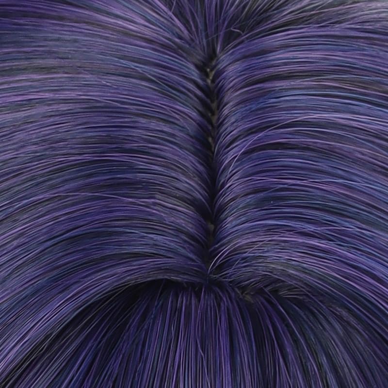 Miniatura 5 de Peluca larga recta azul oscuro verde degradado Cosplay Akane Kurokawa peluca de Halloween disfraz de mujer peluca para fiesta