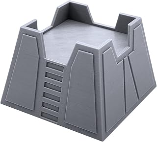 EnderToys Turret, 3D Printed Tabletop RPG Scenery and Wargame Terrain for 28mm Miniatures