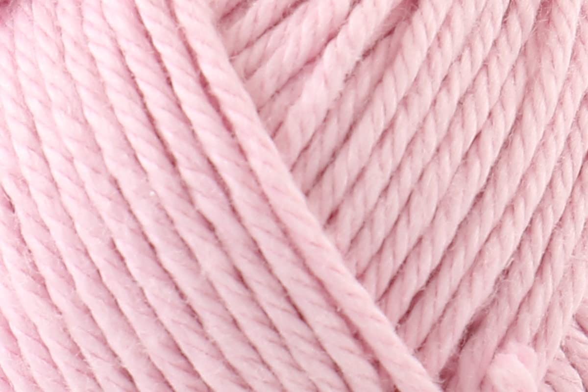Sirdar Happy Cotton DK Crochet Yarn, 100% Cotton Doubel Knitting Wool for Toys - 20g Balls - Flamingo (760) - Pack of 3