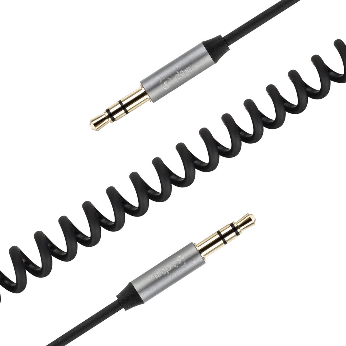 3.5mm Auxiliary Audio Stereo Jack AUX Cable for Beats Headphones 2M Curly Cord