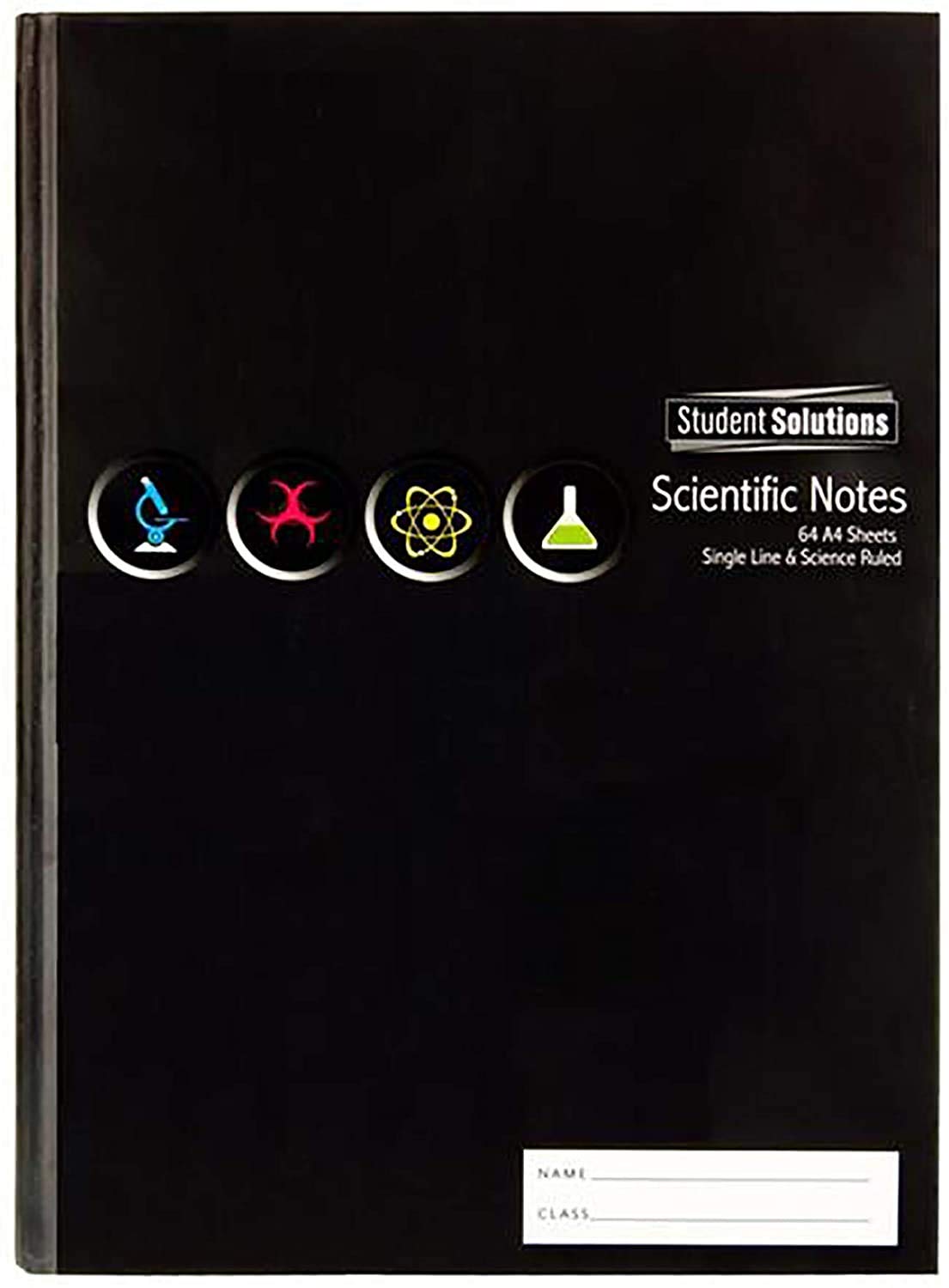 Premier Stationery 3 x Student Solutions A4 Hardcover 128pg Science Book