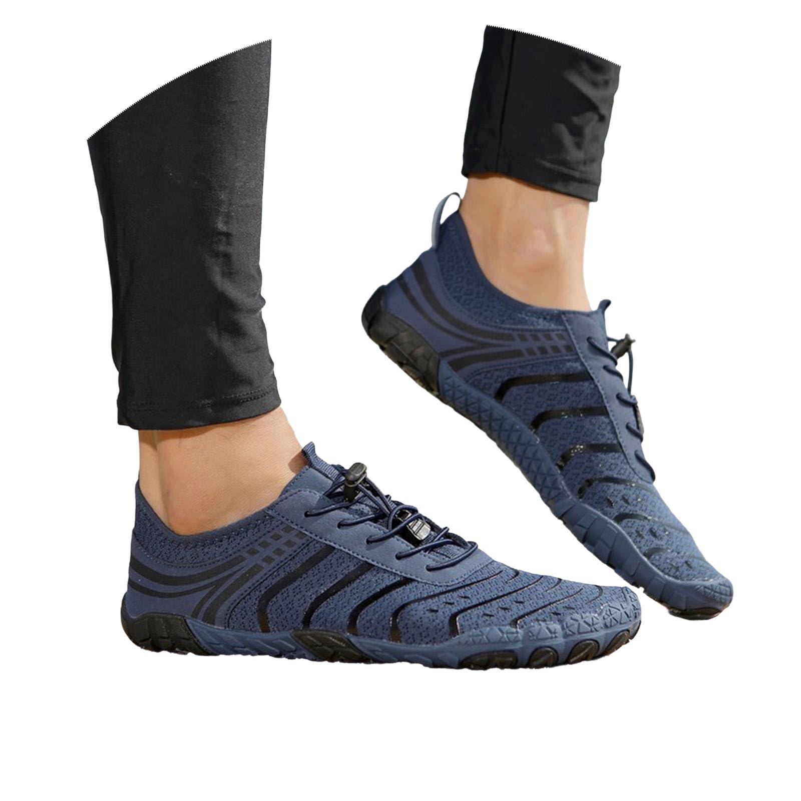 Chaussures Aquatiques pour la Natation, la plongée et la Marche sur la Plage, avec séparation des Orteils et Semelle légère et Flexible.