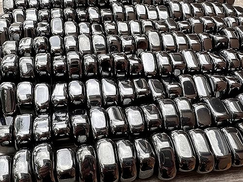 Image of Polished Natural Hematite Tumbled Stones - 1 /2LB Magnetic Healing Crystals
