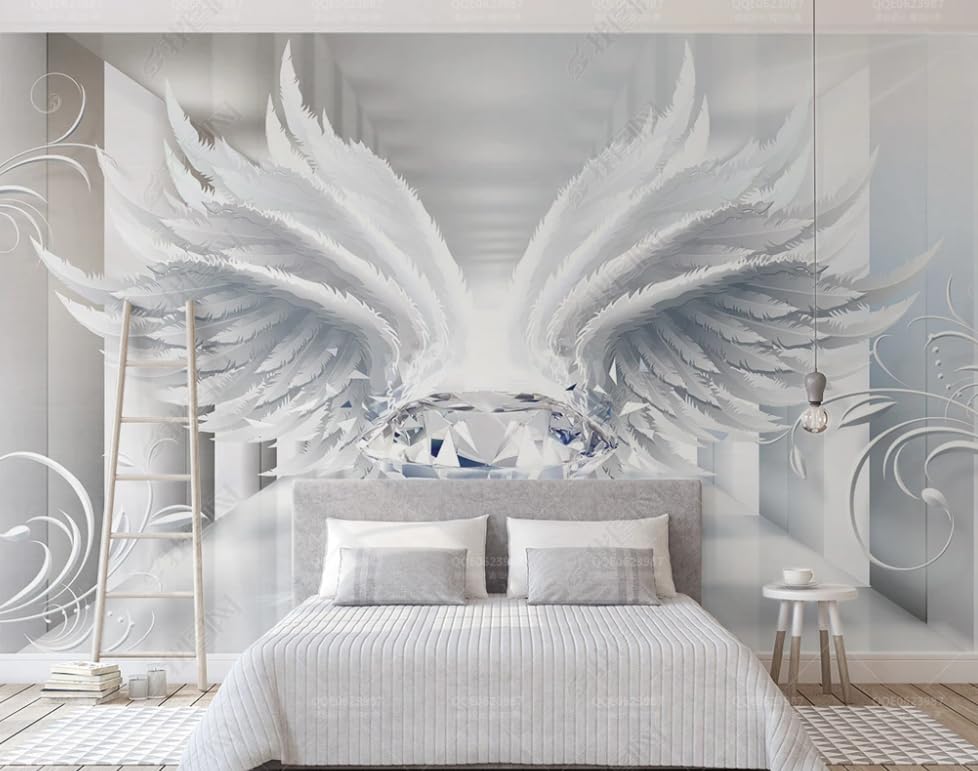 Papier peint intissé 3D salon de 250x175 cm pour habiller vos murs