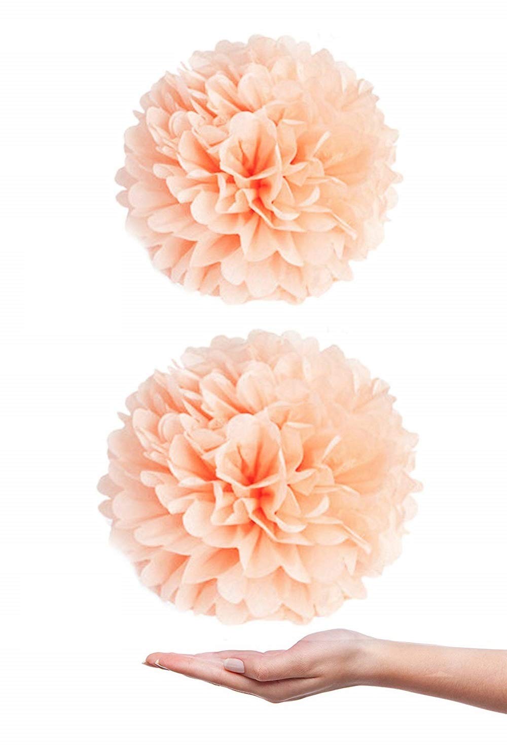 ✨ ペーパーポンポン Amazon.co.jp: Kaptin ペーパーポンポン 20個 ペーパーフラワー カラー