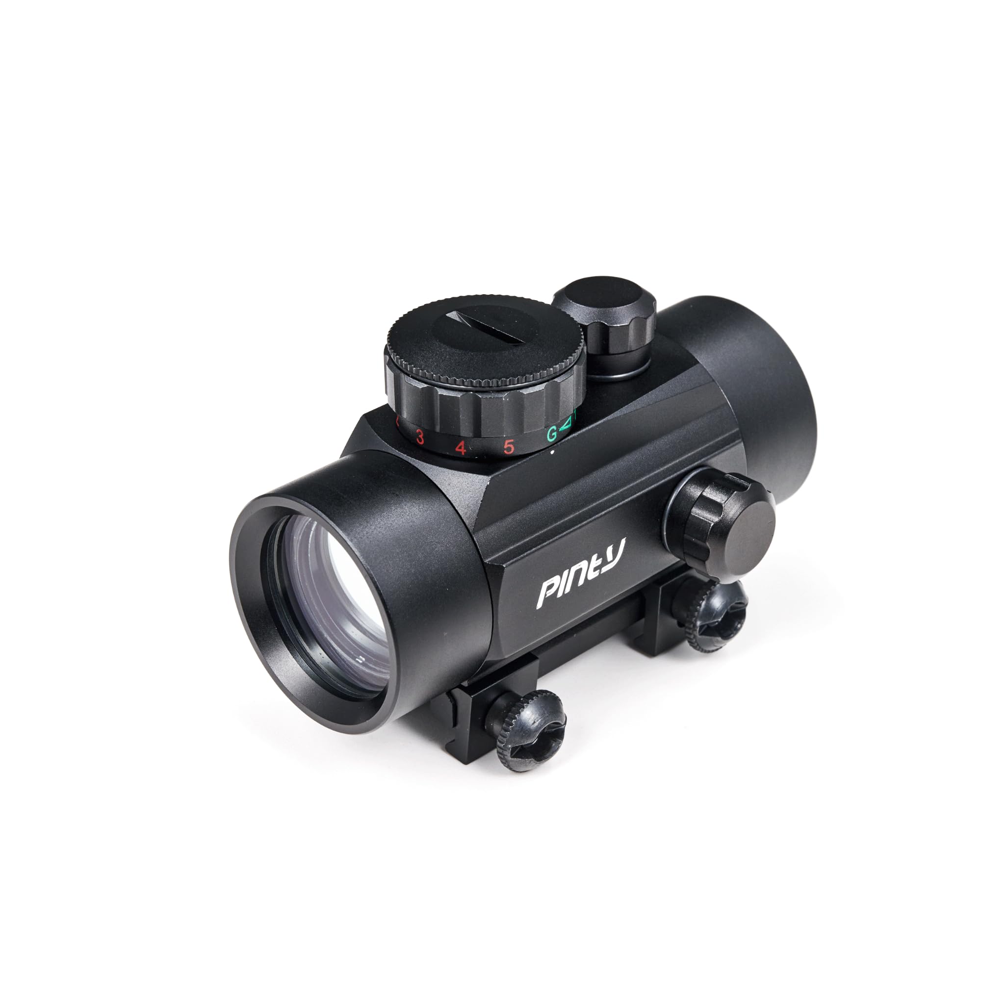 PINTY Red Dot Sight Reflex Optics with Multiple Reticles, Compact Tactical Rifle Scope for Picatinny Rail, Pistol, Airsoft