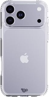 Tech21 EvoLite Case for iPhone 17 Pro Max – Clear | Slim Protective Case | Impact Protection | Wireless Charging Compatible