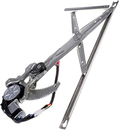 Miniatura 4 de Un conjunto de regulador de elevalunas eléctrico y conjunto de motor para 1998-2002 para Honda para Accord Coupe Front 741-490 741-491