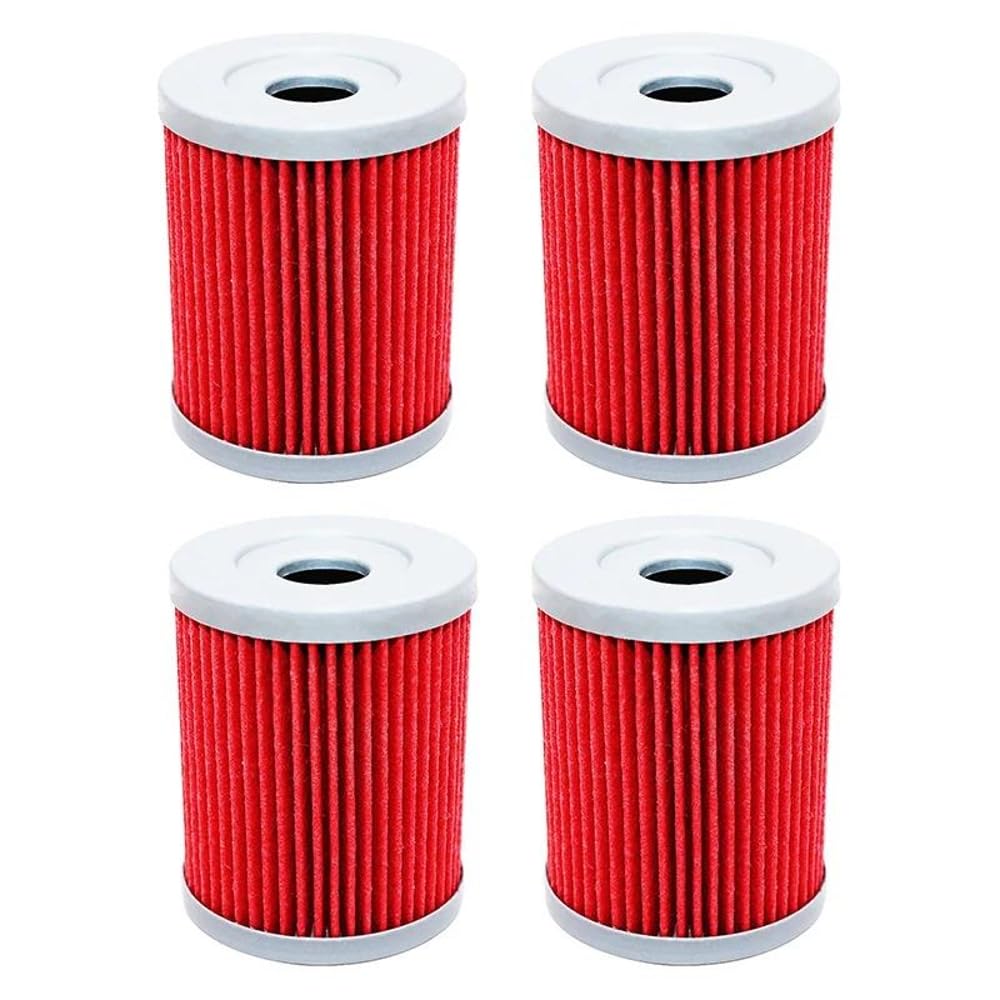 Część zamienna filtra oleju motocyklowego kompatybilna z AN250 250 AN400 400 DR125 125 SE Raider 125 DR125Y(4PCS)