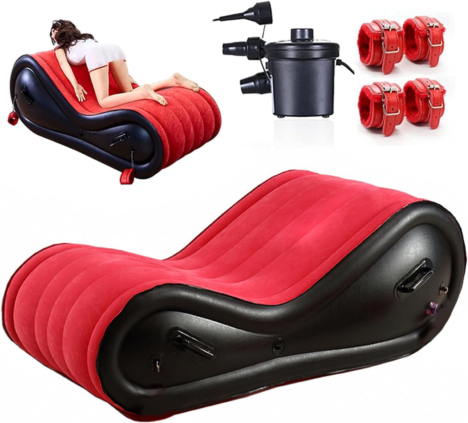 Inflatable Sex Sofa With Cuffs Kit For BDSM Bondage Play Sex Chair inflatable-sex-sofa-with-cuffs-kit-for-bdsm-bondage-play-sex-chair