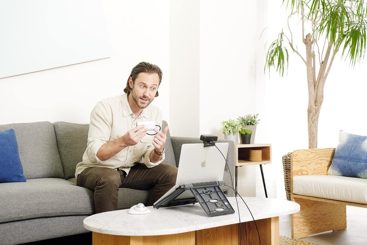 Kensington W2050 Pro 1080p Auto Focus Pro Webcam with Dual Stereo Microphone for Video Conferencing, Software Control, Privacy Shutter, Compatible with Zoom/Skype/Teams and More (K81176WW) 3 61ULIXmNT5L. AC SL1200