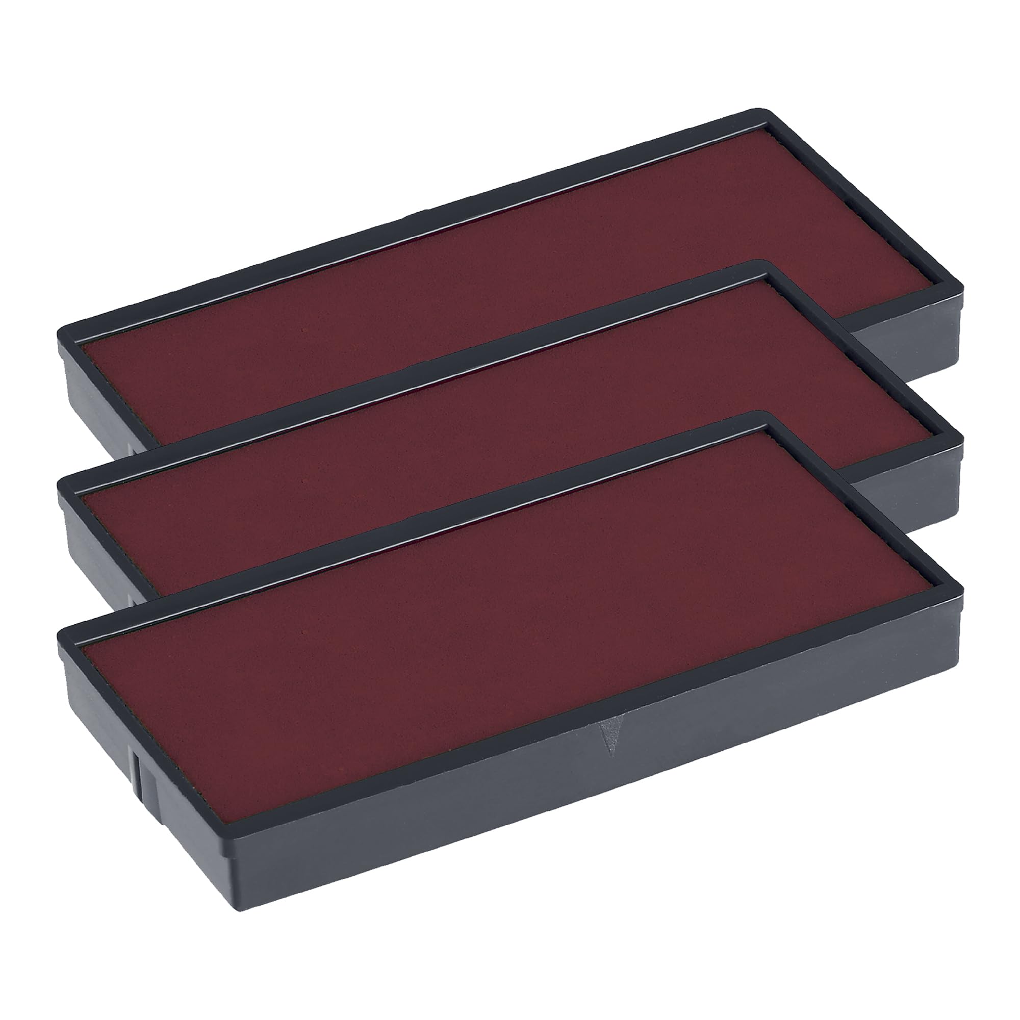 COLOP E/40 Replacement Ink Pads – Pack of 3 E40 Refill Pads Compatible with Printer 40 & Compact 40 Self Inking Stamps (Red)