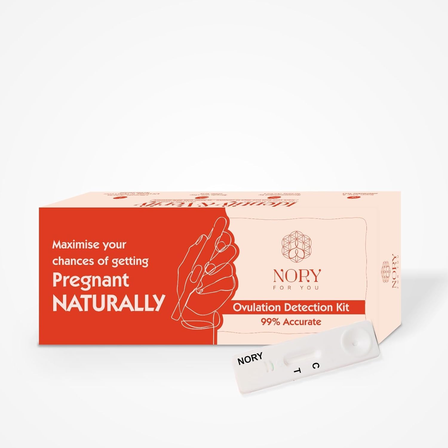 Nory Combo of Pregnancy Test, IVI/IUI Kit, Ovulation Kit & Aloe Vera Gel Based Fertility Lubricant for Women, Female Conceive Kit for Home, Early Detection Tester for Fast Accurate & Reliable Result - Image 2 thumbnail
