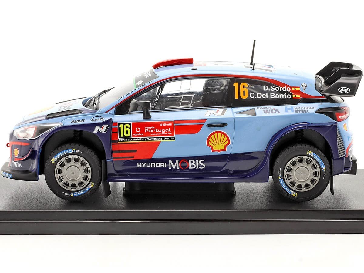 2018 Hyundai i20 WRC Nº16 Dani Sordo/del Barrio Rallye Portugal 1:24 Editorial Salvat RAL05