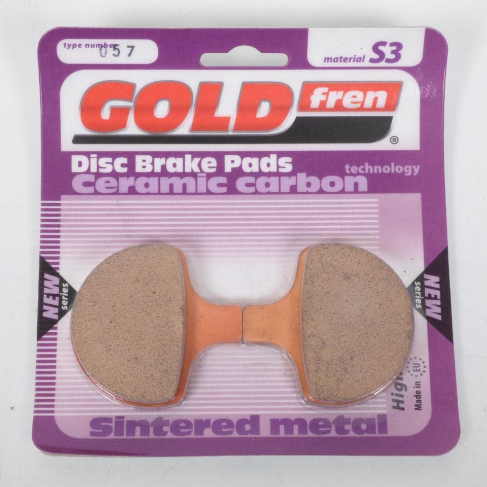 Plaquette de frein Gold Fren compatible avec Moto Harley Davidson 1340 FXDW Dyna Wide Glide 1993 AVG/AVD