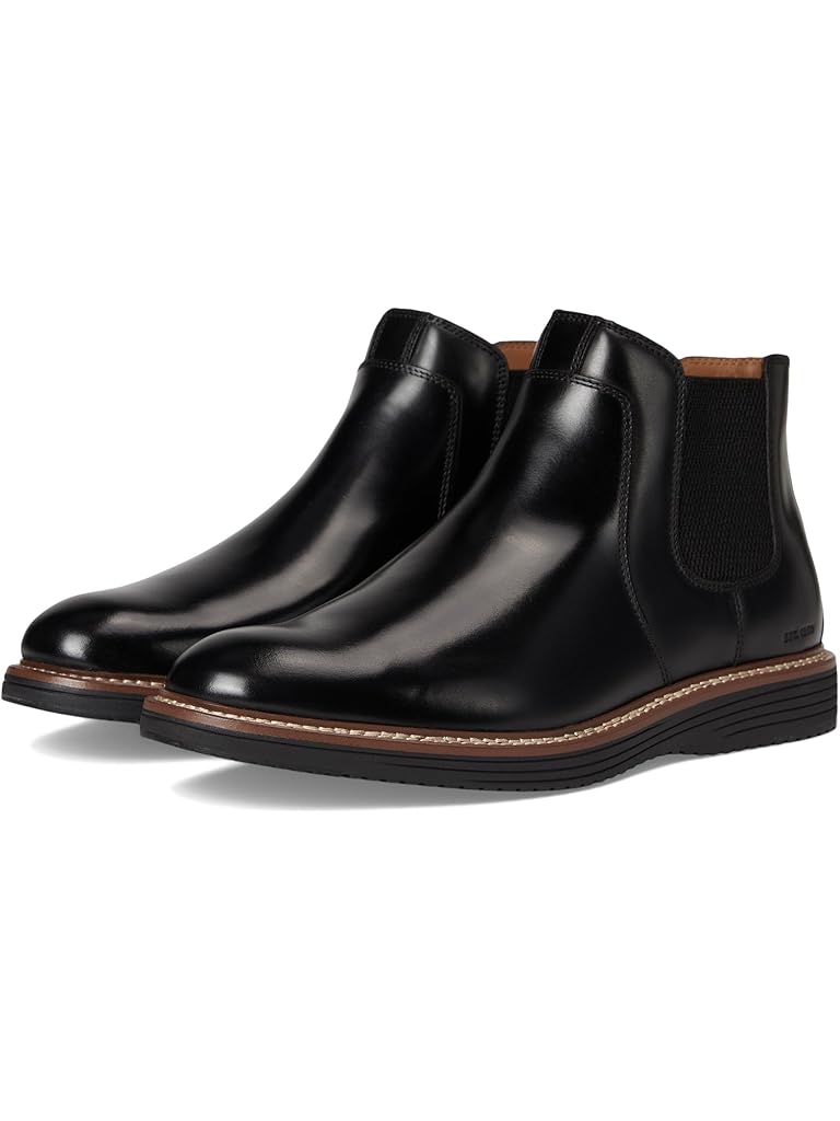 Black Johnston & Murphy Upton Chelsea Boots