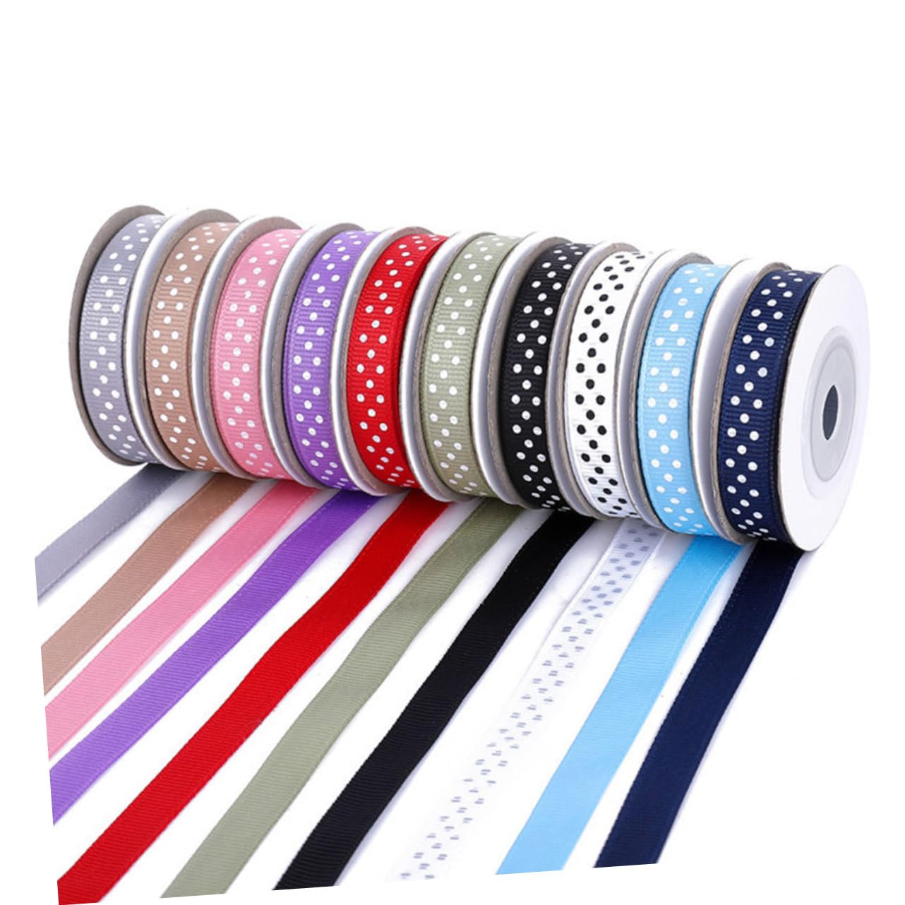Operitacx 30rollos Cinta De Puntos Yardas Ribeteada Para Decoración De Fiestas y Manualidades Accesorios De Mezcla De